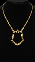 Classic 18k gold chain necklace